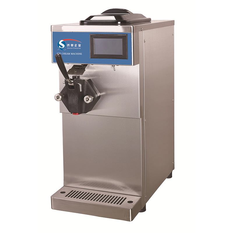 Ice cream machine imported compressor ice cream machine ice cream machine pre cooling 7 days preservation