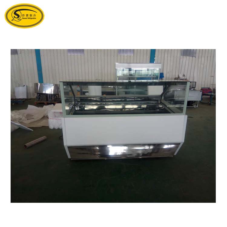 Commercial ice cream dessert freezer desktop ice cream freezing float custom display cabinet commercial freezer